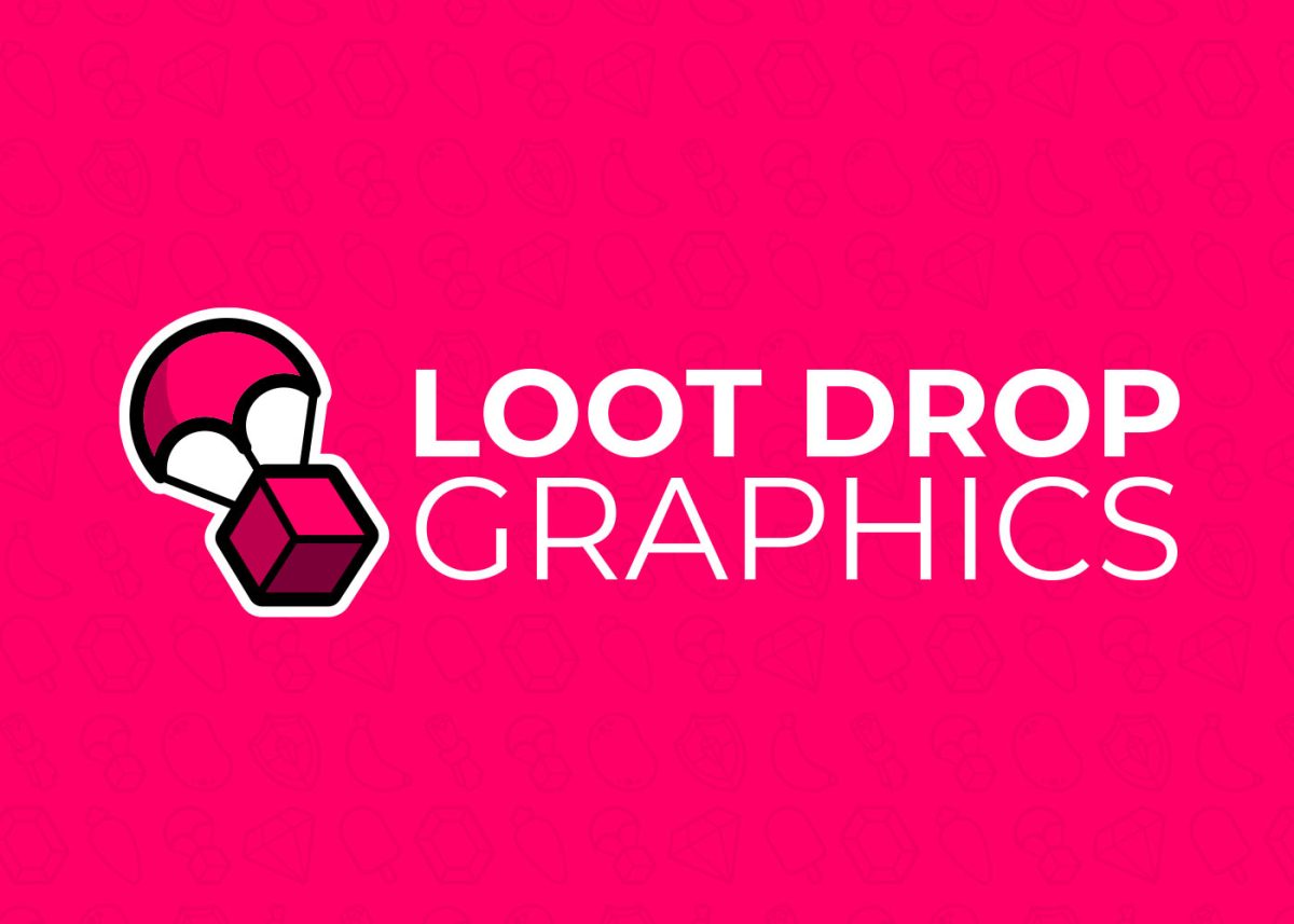 Loot Drop Graphics Brand Identity