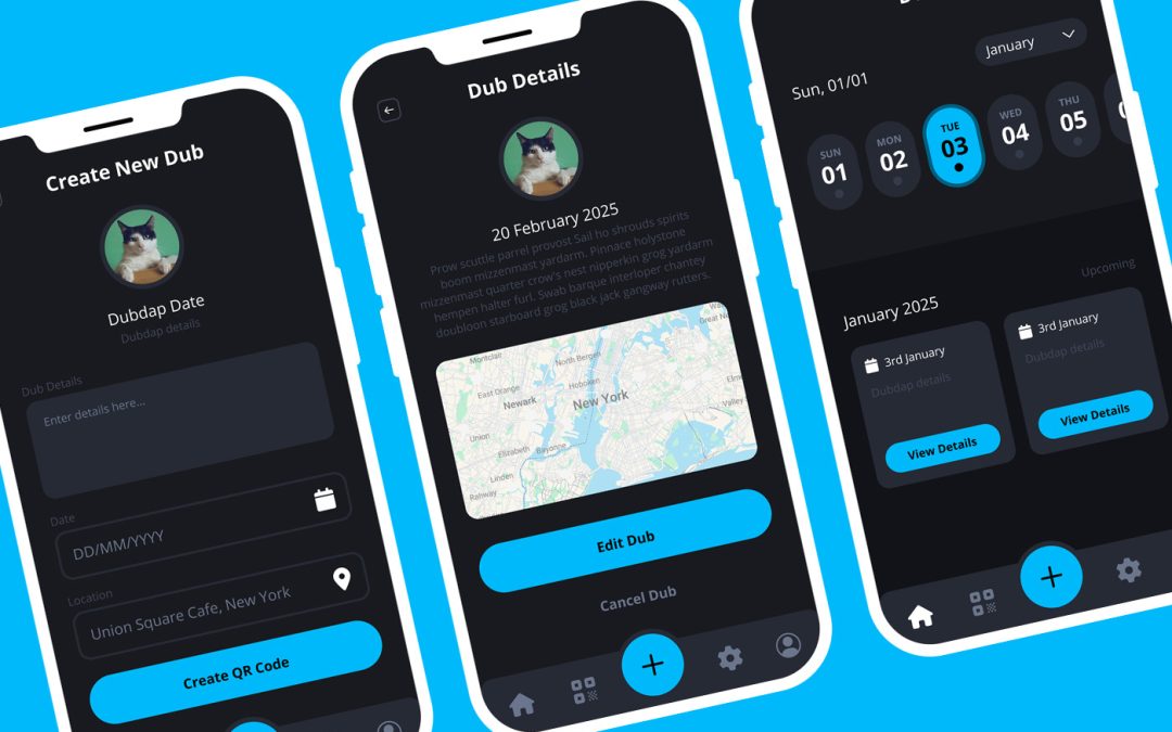 Dupdab App Design